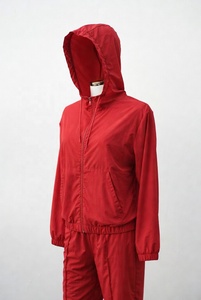 Diseño OEM, 69% Algodón, 31% Poliéster, Chándal Deportivo Blanco para Hombre, Sudadera con Capucha y Cremallera Completa, Pantalones Deportivos - Product Image 4