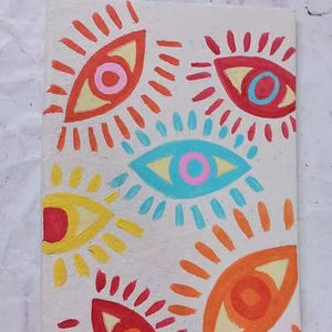 Elegante diario hecho a mano Cuaderno Premium para escribir bocetos y reflejos Diario encuadernado de lujo - Product Image 4