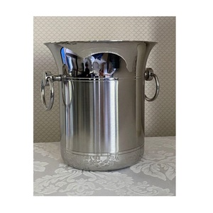 Galvanised Double Wall <b>Ice</b> <b>Bucket</b> Insulated <b>Ice</b> <b>Bucket</b> <b>With</b> <b>Lid</b> Design Stainless Steel <b>Ice</b> <b>Bucket</b> - Product Image 2