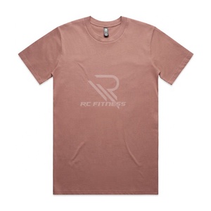 Summer Men's Business Casual Seamless 100% Cotton Short Sleeve T-shirt with Custom Logo Print 300g Quick Dry & Breathable - Product Image 6