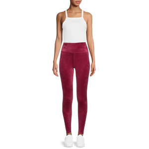 Leggings de yoga en velours pour femmes de haute qualité sans couture Spandex taille haute Design mode vêtements de sport de l'approvisionnement direct de l'usine - Product Image 2