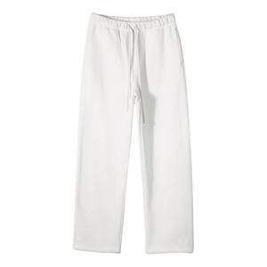 Pantalons de survêtement en molleton lourd à jambes larges, coupe décontractée, streetwear, joggers, vêtements de détente, approvisionnement OEM - Product Image 1
