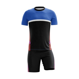 Uniforme de maillot de football imprimé par sublimation, échantillon gratuit, vêtements de sport, uniforme de football - Product Image 2