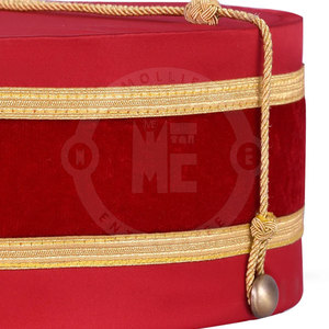 Sombreros Fez Rojos Tradicionales de Diseño Clásico, Acabado Premium, Cómodos, con Bordado Dorado, Material de Calidad, Detalles Elegantes, para Fiestas - Product Image 6