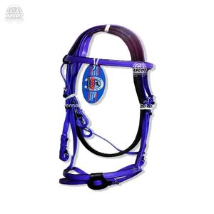 Vente en gros de bride de cheval avec rembourrage souple Nouveau design de raccords en PVC et SS Rênes antidérapantes - Product Image 5