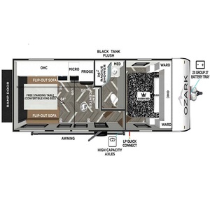 MEJORES VENTAS Nuevo 2026 For-est Ri-ver Oz-ark 2500THK - Product Image 2