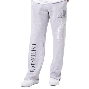 100% algodón personalizado serigrafiado cintura media piernas anchas pantalones de chándal de gran tamaño hombres Casual Street Wear color Track Print OEM impreso - Product Image 1