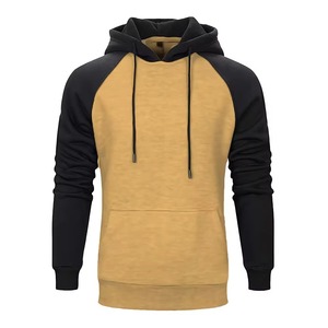 Fabricante personalizado sudadera 500gsm peso pesado grueso desgastado recortado bordado parche hombres ácido lavado PullOver Sudadera con capucha - Product Image 1