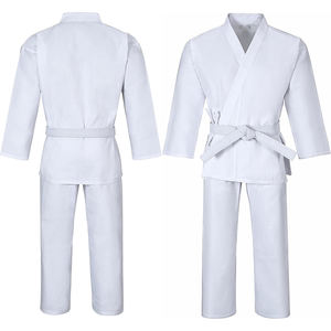 Traje de Karate ligero y transpirable de ajuste personalizado con cinturón elástico al por mayor para entrenamiento y lucha de Karate - Product Image 2