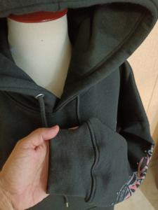 Logo personnalisé sweats à capuche délavés à l'acide pour femmes avec col à capuche manches longues surdimensionné pour la vente d'hiver nouveau Design Service OEM - Product Image 3