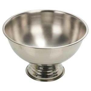 Tazón de servicio de metal de diseño hecho a mano asequible de una sola pieza para artículos para el hogar y restaurantes - Product Image 3