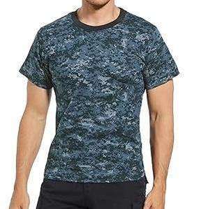 T-shirts à manches courtes de chasse, coupe ample, motif camouflage Real Tree, pour la randonnée et la pêche, dernier design personnalisé - Product Image 5