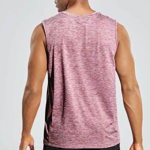 Custom Logo 100% Cotton Workout Fitness Top Lightweight Soft Gym Wear Plain Dyed casual look unique style Tank Top For <b>Men's</b> - Product Image 2