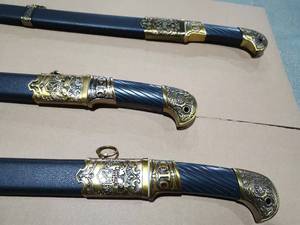 Pedang Ksatria Kavaleri yang Belum Diasah, Pedang Komando Pasukan Kehormatan, Kerajinan Logam, Pedang Upacara Angkatan Laut - Product Image 5