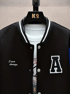 Meilleure vente Veste Versity en matériau frais Concevez votre propre vente chaude et tendance Veste Versity de qualité supérieure à bas prix pour hommes - Product Image 2