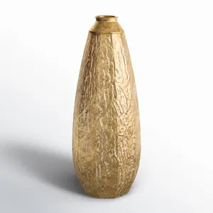 Jarrón de Flores de Hierro Costero Hecho a Mano, Moderno, Grande, con Detalles Únicos, para Mesas de Boda, Zahid Exports, Mayorista - Product Image 1