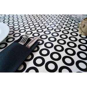 ผ้าปูโต๊ะพิมพ์ลายวงกลมอัลบา พลัส เอ็กซ์ตร้าแฟบริค ขนาด 120x120 ซม. ตัดเย็บตามขนาด 116x116 ซม. สำหรับธุรกิจ B2B - Product Image 2