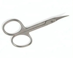 Tijeras rusas para uñas para cutículas de manicura de alta calidad, acero inoxidable curvo Extra afilado con mango de cerámica, tipo de belleza - Product Image 4