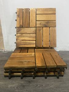 Meilleure vente de carreaux de terrasse, carreaux de plancher en bois dur, carreaux de terrasse, terrasse en acacia, matériau de base en plastique origine au Vietnam - Product Image 4