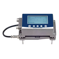 Small Diameter Clamp-on Ultrasonic Flow Meter No Pipe Cutting Required Digital Water Flowmeter for Small Pipes Liquid