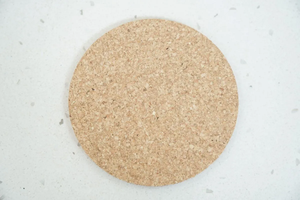 Posavasos de corcho natural ecológicos de alta calidad, Juego de 4 posavasos redondos con estuche para Hotel, hogar, restaurante y uso en fiestas de bodas - Product Image 4