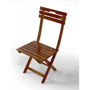 เก้าอี้พับไม้เหล็กพับได้เก้าอี้ไม้ - Product Image 4