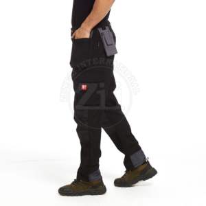 Pantalones de Trabajo de Seguridad Reflectantes de Alta Visibilidad con LED Intermitente, 100% Algodón, Antiestáticos, Impermeables, ANSI Clase 1, EN ISO 20471 Clase 2, para Hombre - Product Image 3