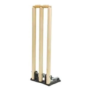 Base en métal lourd Excellente qualité Souches de retour de printemps de cricket en bois poli blanchi Ensemble de 3 Souches - Product Image 5