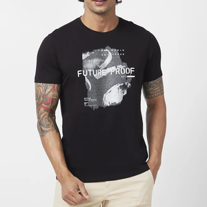 T-shirt personnalisé pour homme, imprimé sur mesure, coton de haute qualité, manches courtes, style décontracté estival, fabrication OEM en gros - Product Image 3