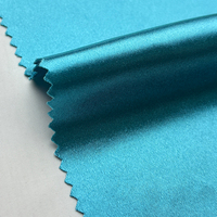 Tissu satiné extensible brillant en gros populaire, nouvelle mode pour vêtements, robe, tissu satiné, échantillon gratuit