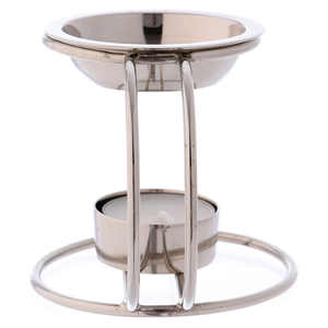 Brûleur d'encens en fil métallique argenté fait à la main en Offre Spéciale dernier brûleur à mazout décoratif pour bureau à la maison pour une utilisation aromatique - Product Image 3