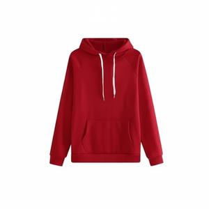 Nuevo Conjunto Deportivo con Capucha Completa y Logotipo Personalizado, Color Rojo, para Mujer, Transpirable, Estilo Urbano, para Actividades al Aire Libre - Product Image 2