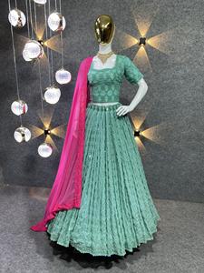 2023 diseñador de alta calidad nupcial Lehnga Choli ropa india y paquistaní para bodas y fiestas gran oferta a precio mayorista - Product Image 5