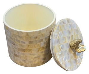 Recipiente Acrílico para Alimentos con Brillo Celestial, Tapa de Madera MOP, Embalaje Premium Hecho a Mano, Capacidad de 150 ml, Regalos Empresariales Modernos - Product Image 1