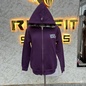 บริการ OEM เสื้อฮู้ดดี้ซิปแบบดิสเทรส ราคาถูก วัสดุคุณภาพดี แจ็คเก็ตซิปประดับคริสตัล ล้างสีแบบแอซิดวอช เสื้อฮู้ดดี้ผ้าฟลีซสไตล์สตรีทแวร์สำหรับผู้ชาย - Product Image 1