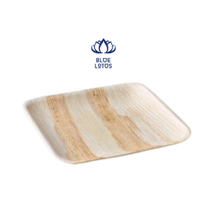 จานใบปาล์มสี่เหลี่ยมขนาด 8 นิ้ว GEM - Product Image 1