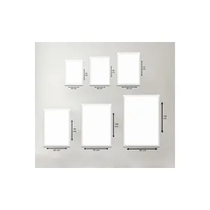 Peinture moderne de fleurs sur toile imprimée numériquement sur châssis en bois en 3 parties - Product Image 2