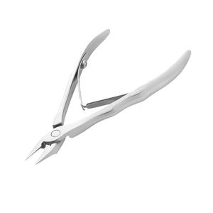 Pinzas para uñas de manicura de alta calidad de 14 mm con mango ruso Acabado de arena Pinzas para cutículas para dedos para bebés - Product Image 4