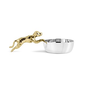 Cuenco para servir de Metal moderno artesanal, decorativo, de mesa de lujo, elegante, dorado, plateado, decoración del hogar - Product Image 4