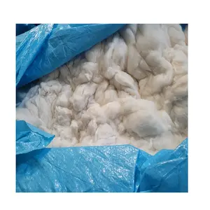 Prezzi più economici ad alte prestazioni fornitore di taglio industriale sfuso grezzo usato bianco 100% misto cotone