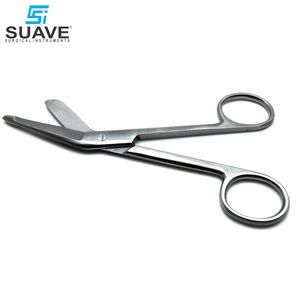 5.5 Lister Chirurgical Médical Premium Qualité Bonne Vente Ciseaux À Bandage Chirurgicaux En Acier Inoxydable Par SUAVE INSTRUMENTS SURGICAUX - Product Image 3