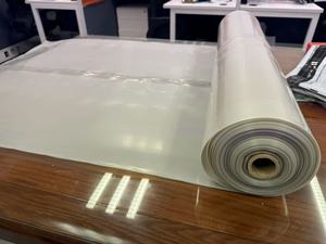 Pellicola in PE Riciclato per Edilizia 4 Mil 4x95m Rotolo di Telo Plastico Trasparente Impermeabile - Product Image 4