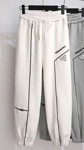 OEM 2025 Pantalon baggy décontracté unisexe pour hommes Pantalon droit de gymnastique en laine et cachemire Pantalon grande taille personnalisable - Product Image 3