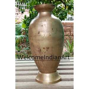 Antique Brass <b>Vase</b> Modern Luxury Style Rustic Flower Design for Home <b>Decoration</b> Tabletop Floor <b>Vase</b> for Kitchen Dining Party - Product Image 2