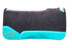 Tapis de selle de cheval de dressage personnalisé pour l'entraînement de compétition sport d'équitation tapis de selle en feutre occidental - Product Image 2