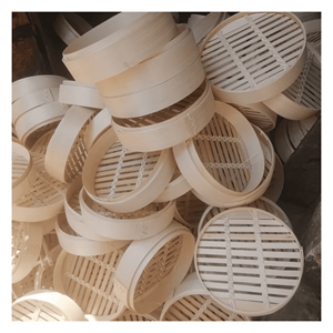 Panier vapeur en bambou - Ustensile de cuisson vapeur en bambou pour la cuisine - Bambou du Vietnam - Product Image 2