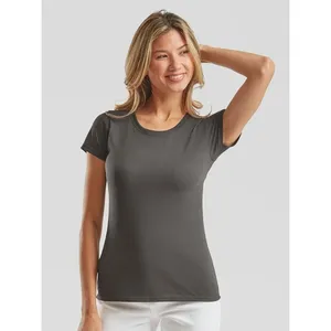T-shirts promotionnels personnalisés pour femmes, modèle Valueweight, pour merchandising sur mesure - Product Image 6
