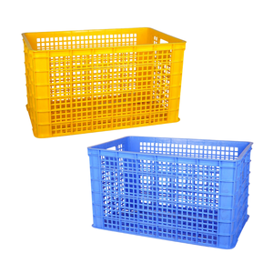 Thùng nhựa 5052 với bánh xe Thùng nhựa công nghiệp lớn thiết kế thông gió cho luồng không khí dễ dàng, lý tưởng cho rau và hàng hóa - Product Image 5