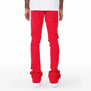 Oem Custom Manufacturer <b>Men</b> Joggers With Your Brand Logo Custom Logo Sweatpants Plain Solid Color <b>Men</b> <b>Flared</b> Pants - Product Image 4