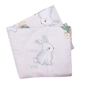 Couverture polaire ultra douce mensuelle pour bébé, motif de dessin animé confortable, matelassée, pour la maison, l'hôpital, le voyage, l'avion. - Product Image 1